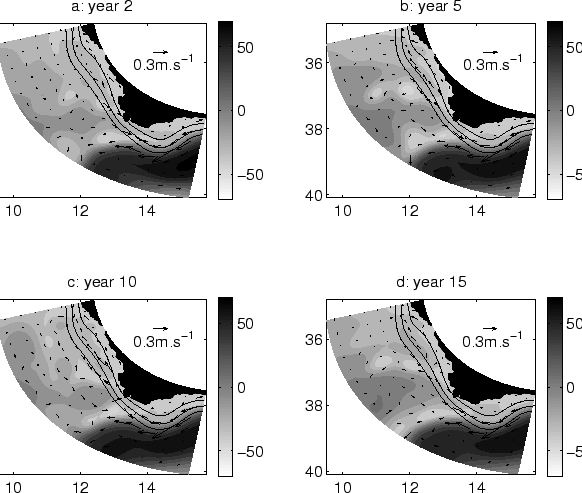 \begin{figure}
\centerline{\psfig{figure=Figures/Chap3/ssh_1jan_10years_lres.eps,width=14cm}}
\end{figure}